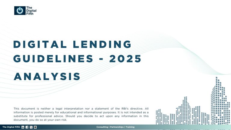 Digital lending guidelines