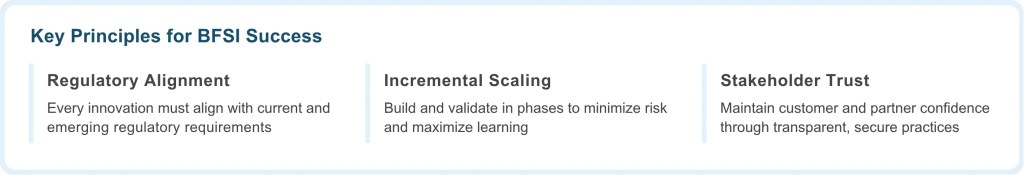 Key Principles For BFSI